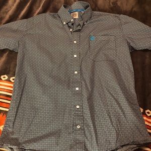 Men’s Cinch Short Sleeve Button Up
